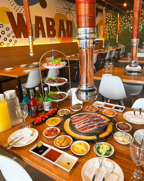 Samgyup sa Wabad Korean Restaurant .